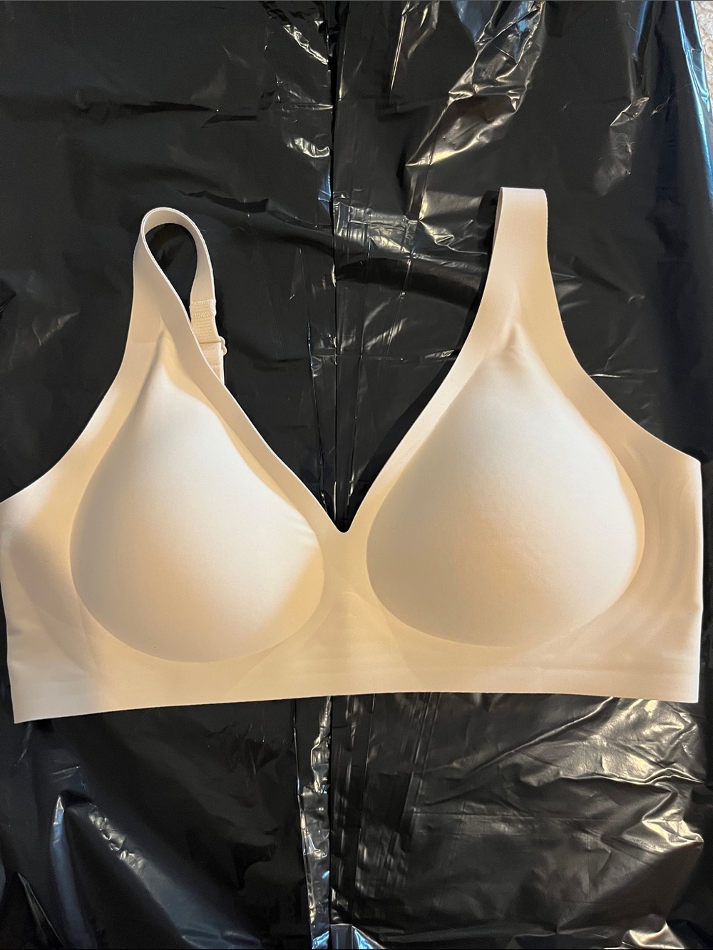 Seamless Nude Comfort Bra - Supportive Everyday Wireless
